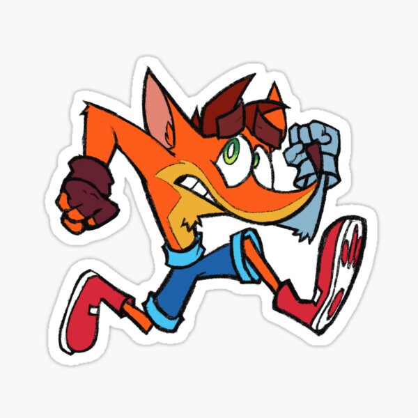 Vista previa del artículo con la obra «THE CRASH BANDICOOT ?», diseñado y vendido por Carrotine-Blast.