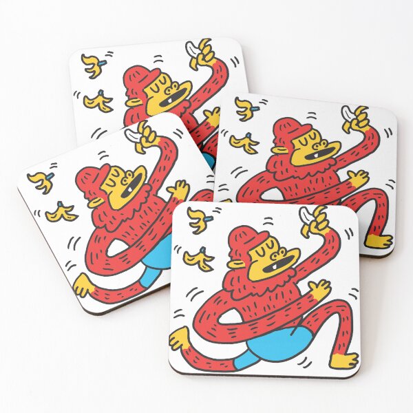 Item preview, Monkey Jogging #1 designed and sold by robotfunmonster!.