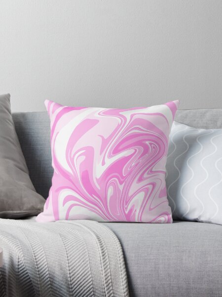 Item preview, Abstract Marbled Swirls in Light Pink, Pink, Dark Pink and White designed and sold by JulzPink.