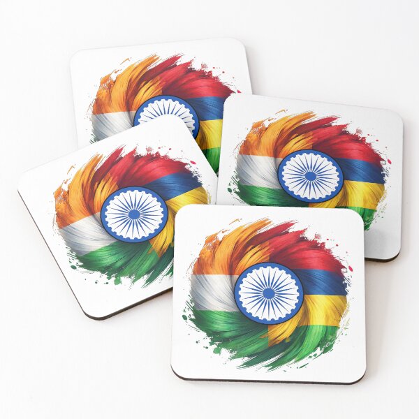 Item preview, Mauritius Independance Day 2025: India-Mauritius Friendship Flag Fusion designed and sold by RvinJo8.