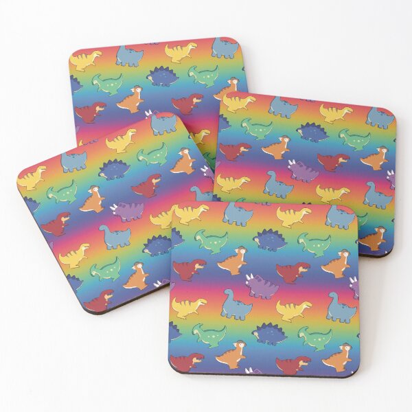 Item preview, SUPER RAINBOW Dino Marshmallow Mix  designed and sold by DinoDoggie.