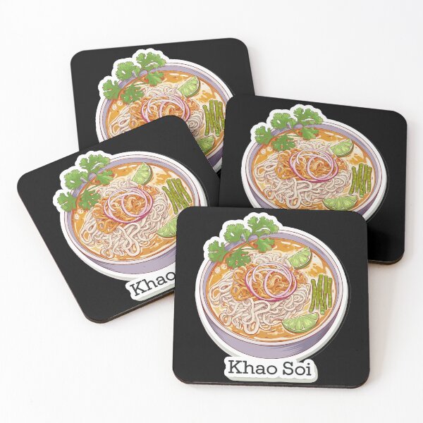 Item preview, Khao Soi For Thai Food Lovers designed and sold by SubtleSplit.