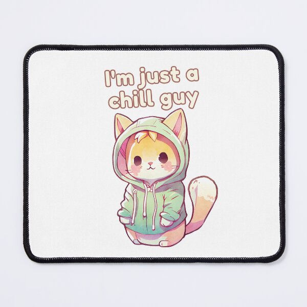 Item preview, I'm just a chill guy - Chill Orange Cat  designed and sold by PawliticalDesigns .