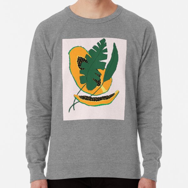 Item preview, Papayas and Tropical Leaves designed and sold by P401Love.