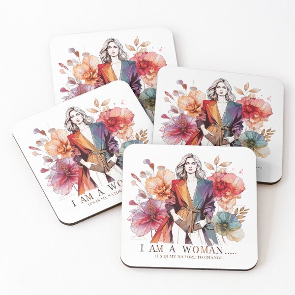 Item preview, I Am A Woman - Blossoming Identity designed and sold by QuirkySpark.