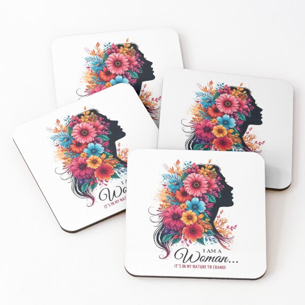 Item preview, Floral Woman - A Symphony in Bloom designed and sold by QuirkySpark.