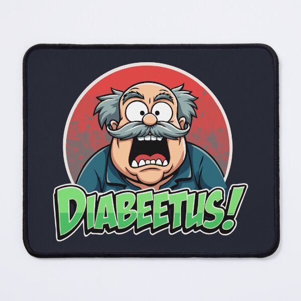 Item preview, Diabeetus Shout – Bold & Hilarious Pop Art designed and sold by Scott Black.