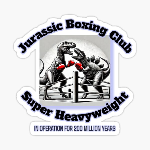 Item preview, Jurassic Boxing Club designed and sold by Al&Tet.