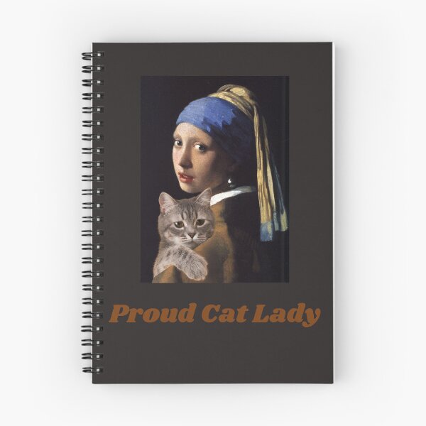 Item preview, Girl with a Cat (and a Pearl) designed and sold by Cat Babe.