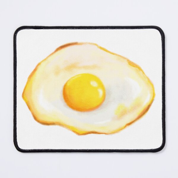 Item preview, Fried egg isolated colorful illustration designed and sold by CuteLemon00.