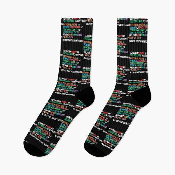 Item preview, I Literally Want My Tax Dollars To Support National Parks Colorful designed and sold by lidanmasi.