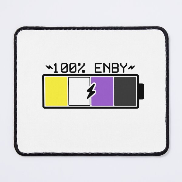 Item preview, 100% Enby Battery designed and sold by acedemiro.