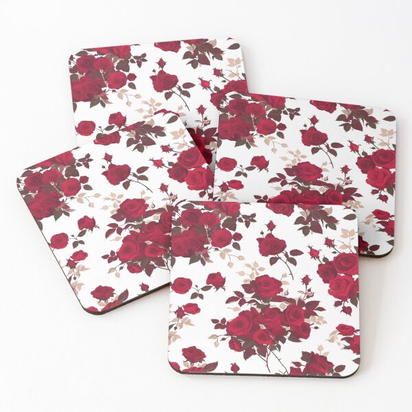 Item preview, Delicate Burgundy Roses designed and sold by PrintsByFrank.
