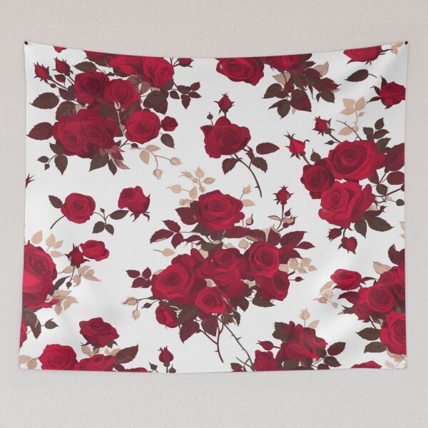 Item preview, Delicate Burgundy Roses designed and sold by PrintsByFrank.