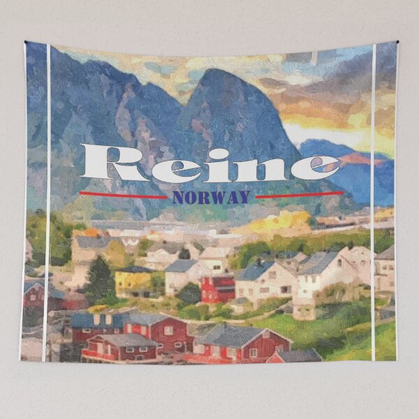 Item preview, Reine, Norway designed and sold by Era-of-Traveler.