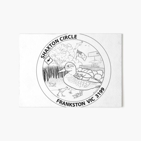 Item preview, Shaxton Circle Postmark  designed and sold by ShaxtonCircle.