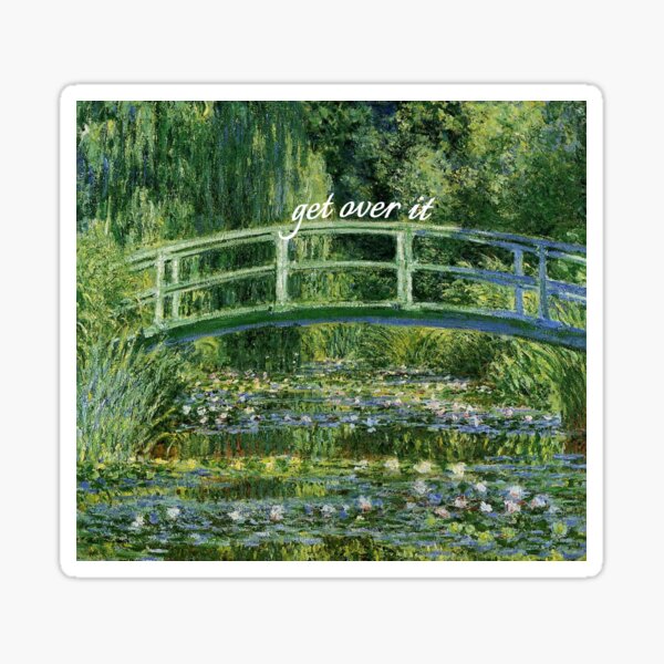 Item preview, Monet - Get Over It designed and sold by Whimxiety.