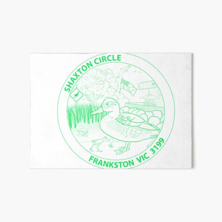 Item preview, Shaxton Circle Postmark - Green designed and sold by ShaxtonCircle.