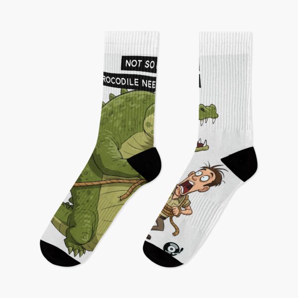 Item preview, Not So Funny/Crocodile designed and sold by Hurdd.