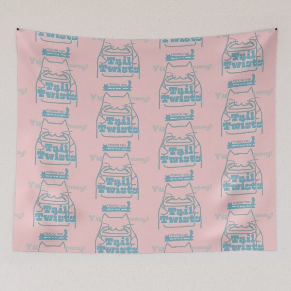 Item preview, Neko no Hige Collection: Prop - Cat Food Style Turquoise designed and sold by nanaronnicoron.
