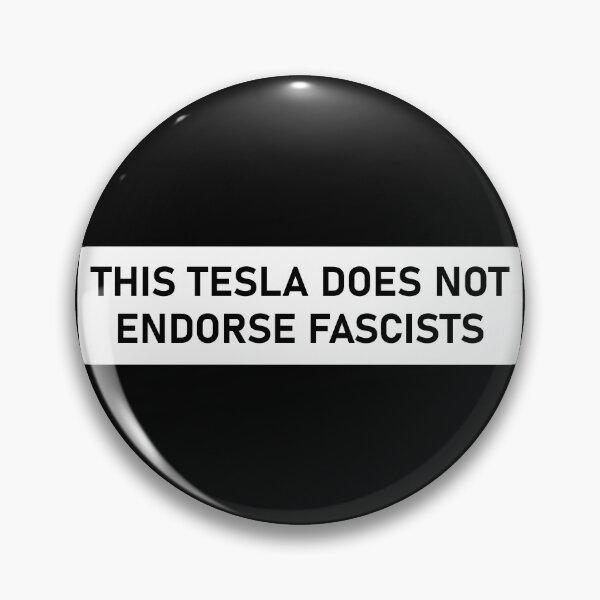 Item preview, This Tesla Does Not Endorse Fascists - Anti Elon designed and sold by PixVib.