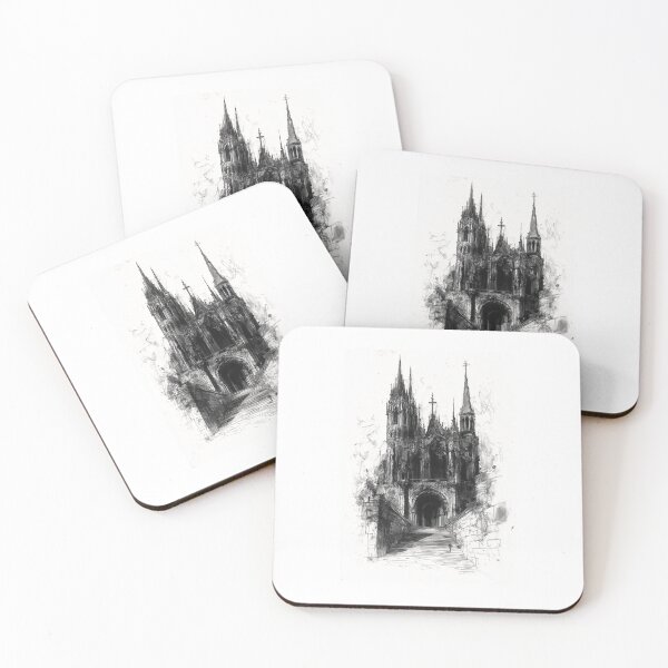 Item preview, The Cursed Ramparts. Gothic artwork by shadowinkedartwork designed and sold by shadowinkedart.