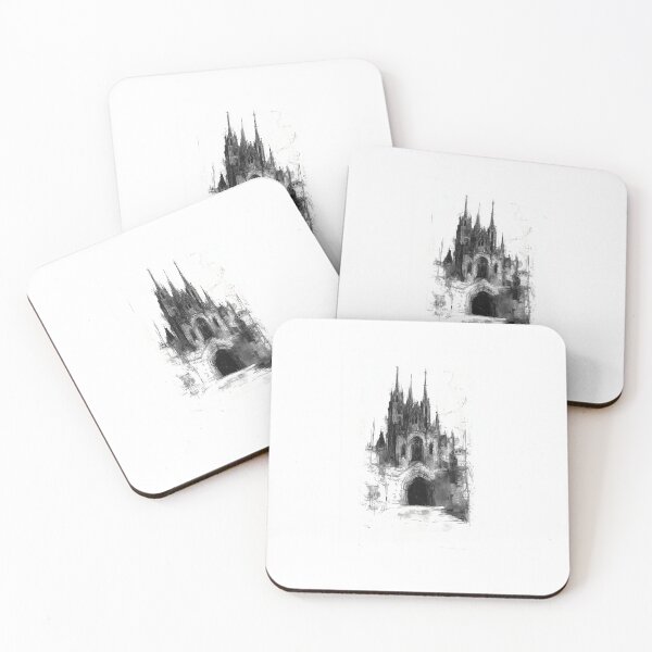 Item preview, The Phantom Fortress. Gothic artwork by shadowinkedartwork designed and sold by shadowinkedart.