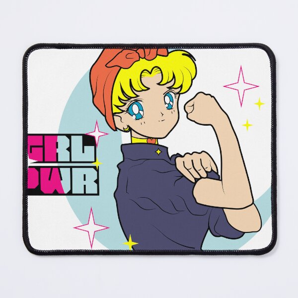 Item preview, Anime sailor moon girl power with moon designed and sold by megudesignart.