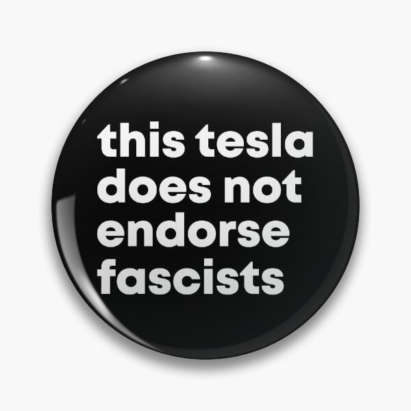 Item preview, This Tesla Does Not Endorse Fascists - Anti Musk designed and sold by PixVib.