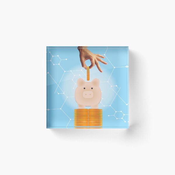 Item preview, Wall Art Save Money Wallpaper designed and sold by Artist300DPI.