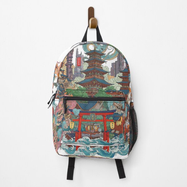 Item preview, Fantasy Tokyo – Mystical Ukiyo-e Inspired Art designed and sold by store-wasabi.