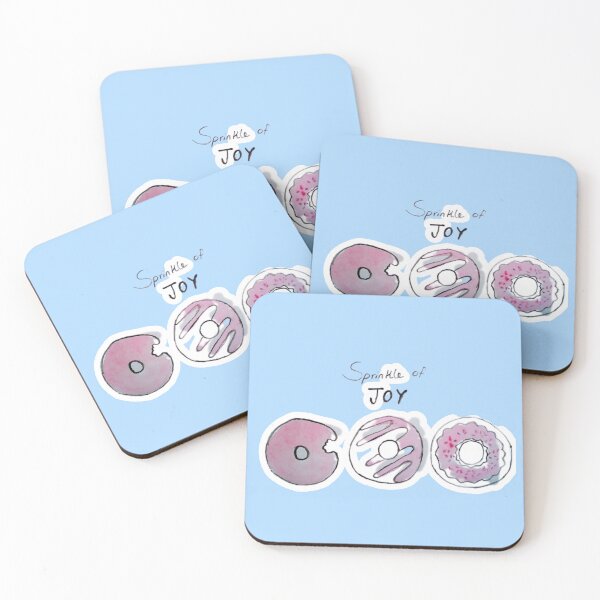 Item preview, Sparkle of joy donut patisserie illustration  designed and sold by happiartworks .