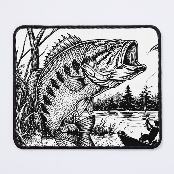 Item preview, Born To Fish Forced to Work Animal Lover Gift Outdoor Graphic Jumper designed and sold by rich4Design.