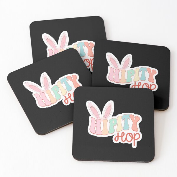 Item preview, Hippity Hop funny Easter Sticker designed and sold by FestivityFinds.