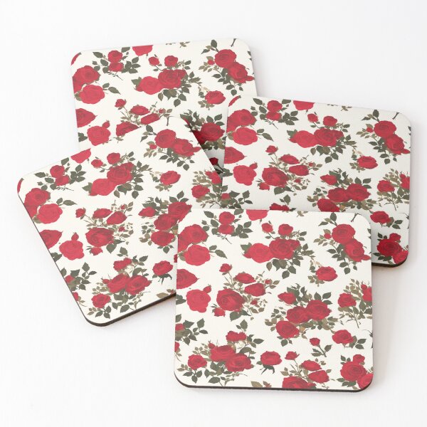 Item preview, Delicate Red Roses designed and sold by PrintsByFrank.