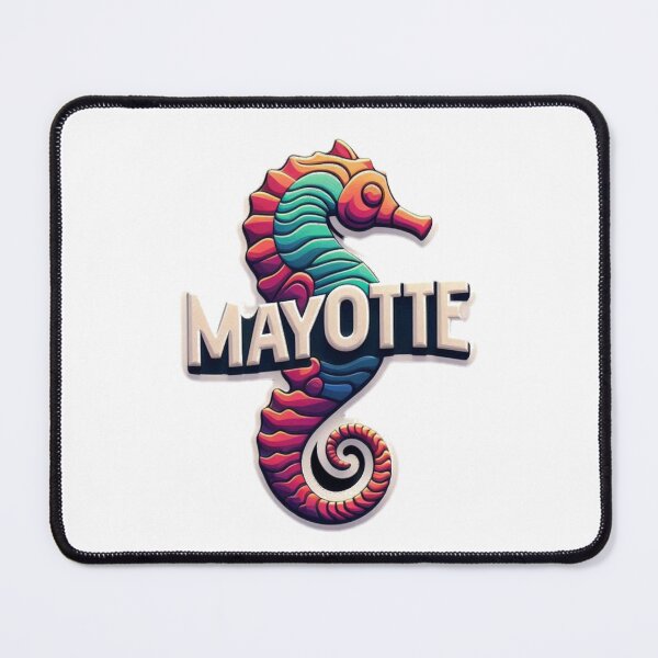 Item preview, Mayotte seahorse symbol 976 designed and sold by FoxinhoSoumaila.