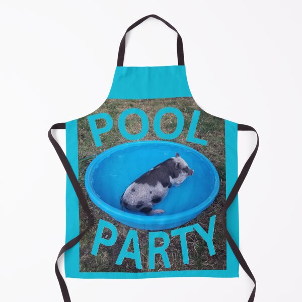 Item preview, pig in pool party designed and sold by Lizzilzil.