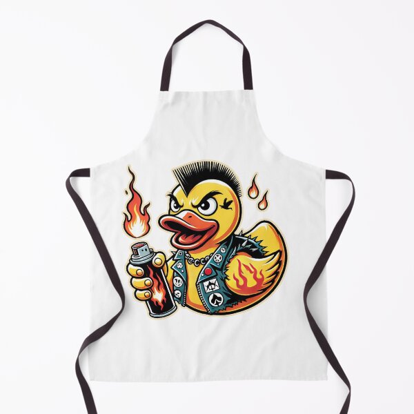 Item preview, Anarchy Fire Duck designed and sold by ChaosQuacks.