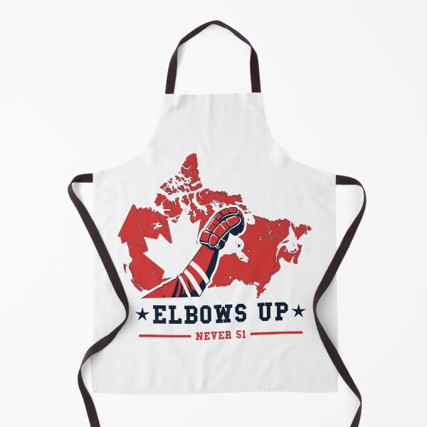Item preview, Elbows Up canada – Retro Hockey & Resilience Design - never 51 canadian pride designed and sold by Khial.