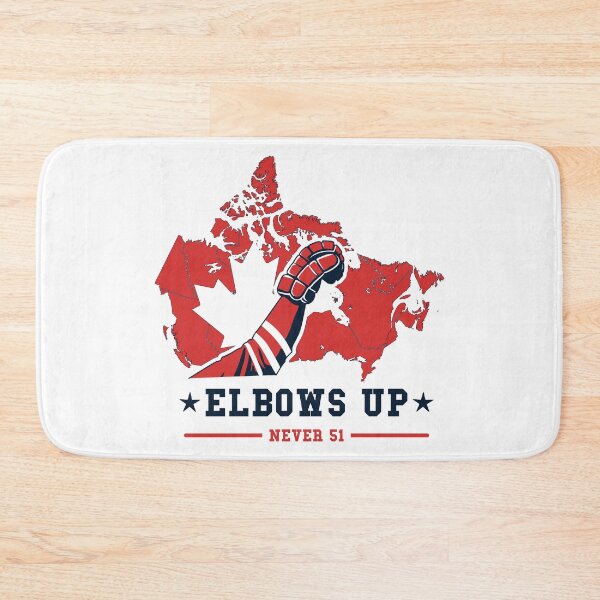 Item preview, Elbows Up canada – Retro Hockey & Resilience Design - never 51 canadian pride designed and sold by Khial.