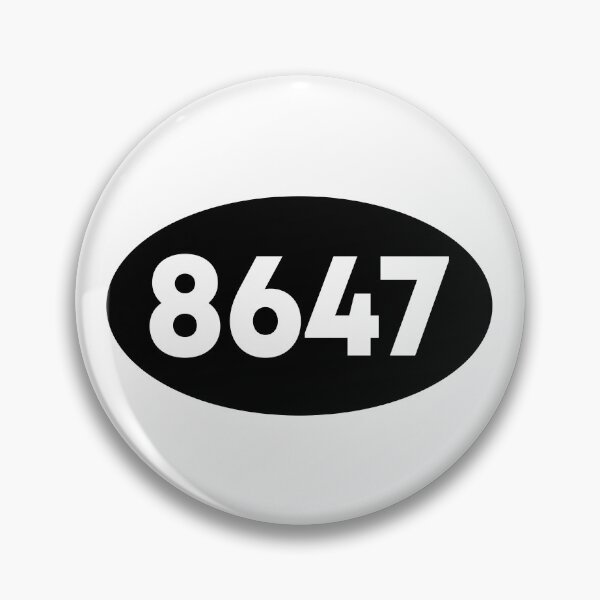 Item preview, 8647 Anti-Trump Oval designed and sold by PixVib.