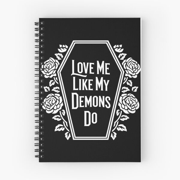 Item preview, Love Me Like My Demons Do – Gothic Aesthetic Dark Romance Design designed and sold by Aredbox.