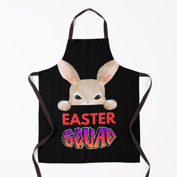 Item preview, Rabbit Easter Squad Bunny A-Line Dress designed and sold by FestivityFinds.