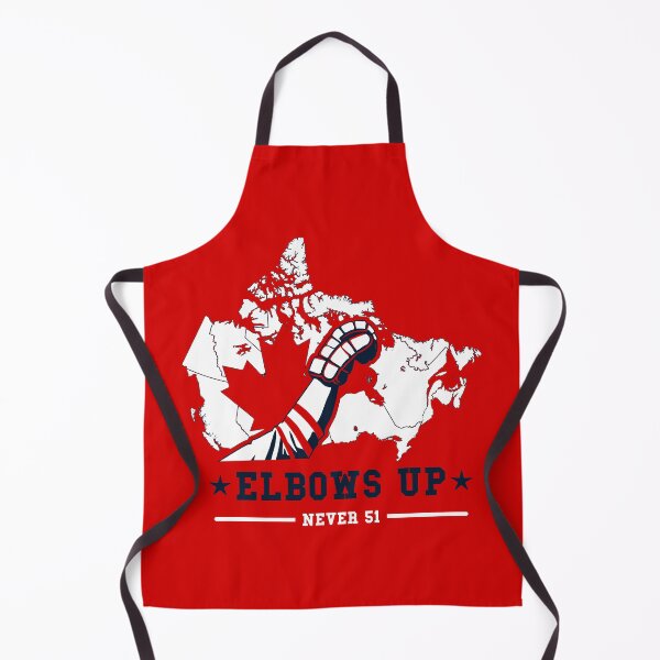 Item preview, Elbows Up canada – Retro Hockey & Resilience Design - never 51 canadian pride - white designed and sold by Khial.