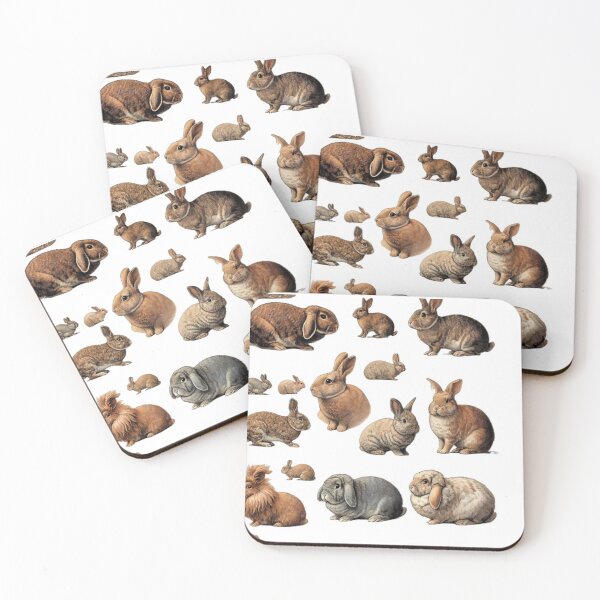 Item preview, Rabbit Breeds Illustrated – A Guide to Bunny Variations designed and sold by LuxuryApparels.