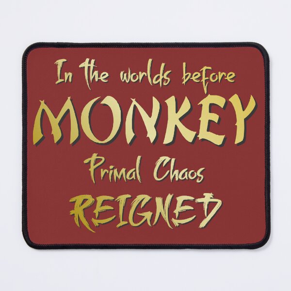 Item preview, Monkey Magic - Primal Chaos designed and sold by spoonsmerch.