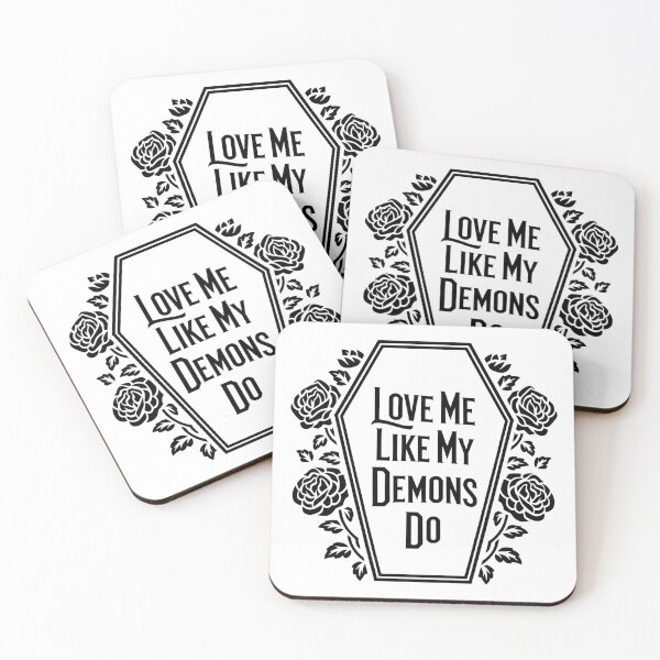Item preview, Love Me Like My Demons Do – Gothic Aesthetic Dark Romance Design designed and sold by Aredbox.