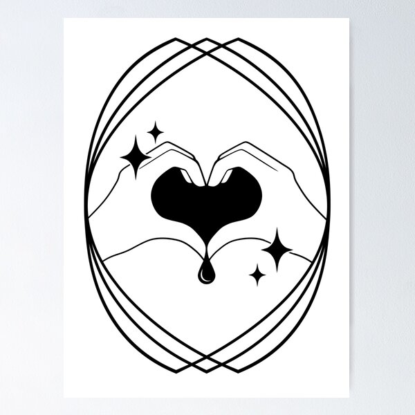 Item preview, Heart Shaped Hands | Goth Bleeding Heart designed and sold by ObsidianDaz.