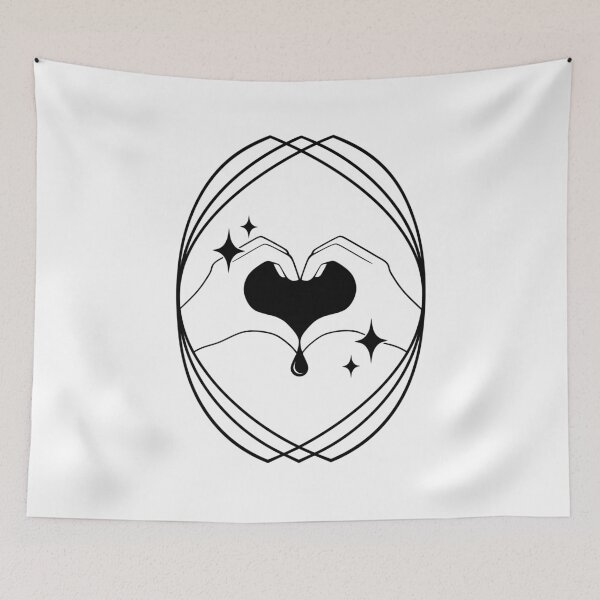 Item preview, Heart Shaped Hands | Goth Bleeding Heart designed and sold by ObsidianDaz.