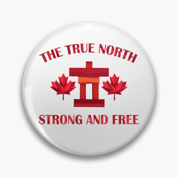 Item preview, Canada - The True North Strong and Free designed and sold by Patricia Johnston.